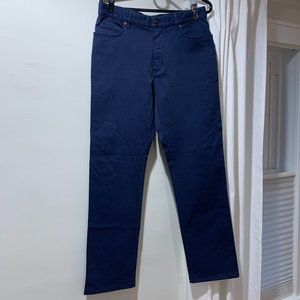 NWOT Ermenegildo Zegna Blue Straight Leg Chinos